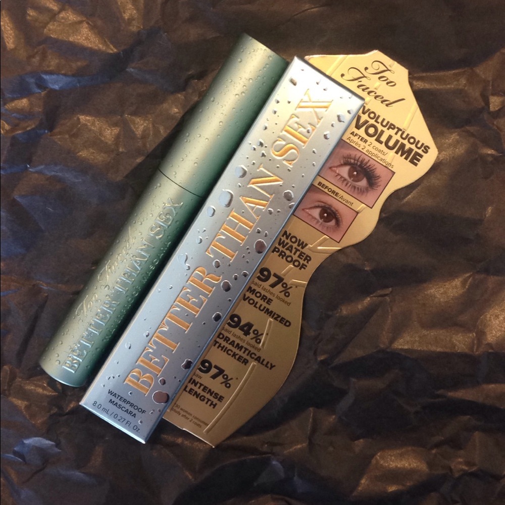 FULL SIZE, BNIB Waterproof BETTER THAN SEX mascara